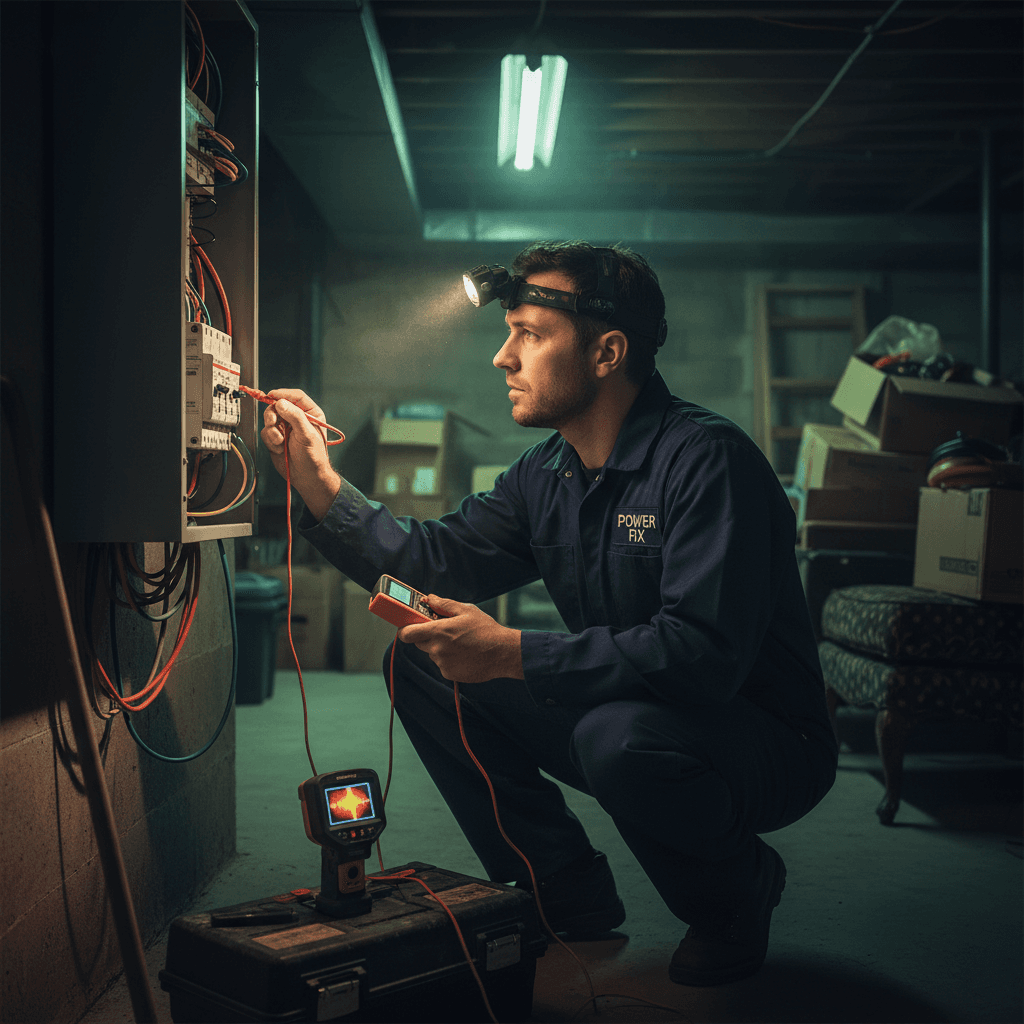 Emergency electrical repair service