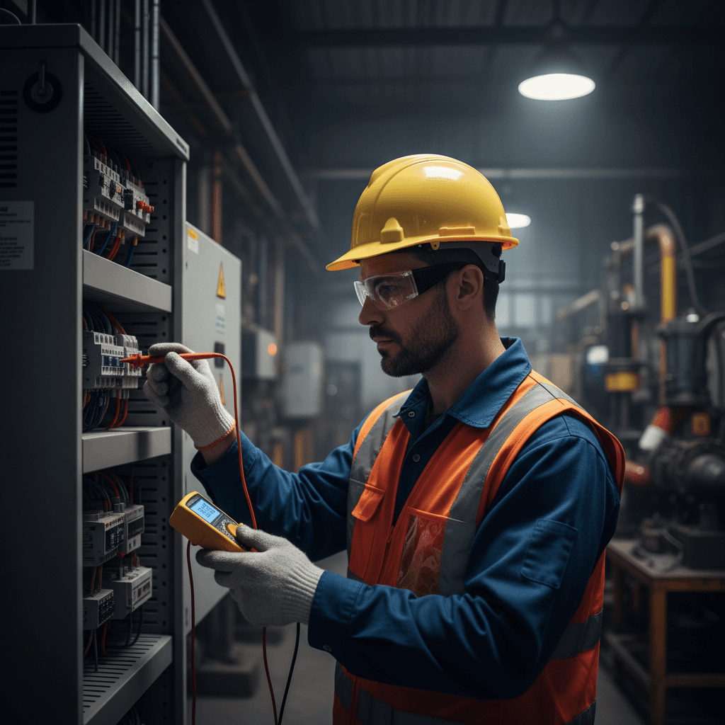 Safety first electrical work