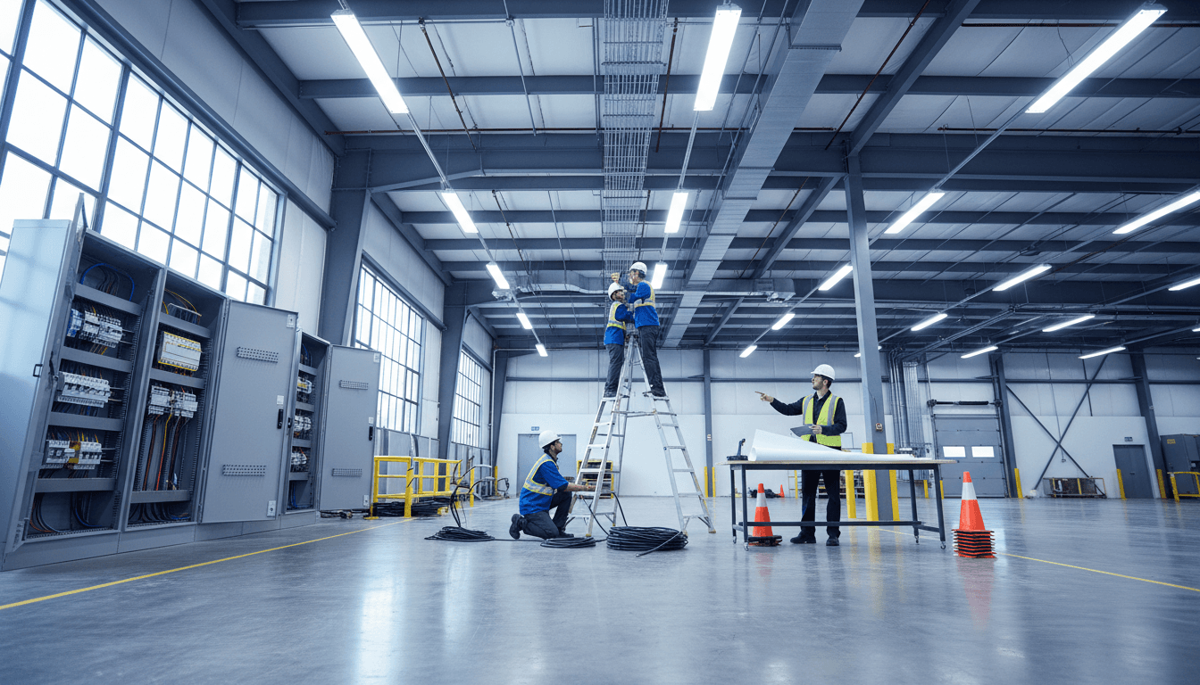 Commercial electrical work