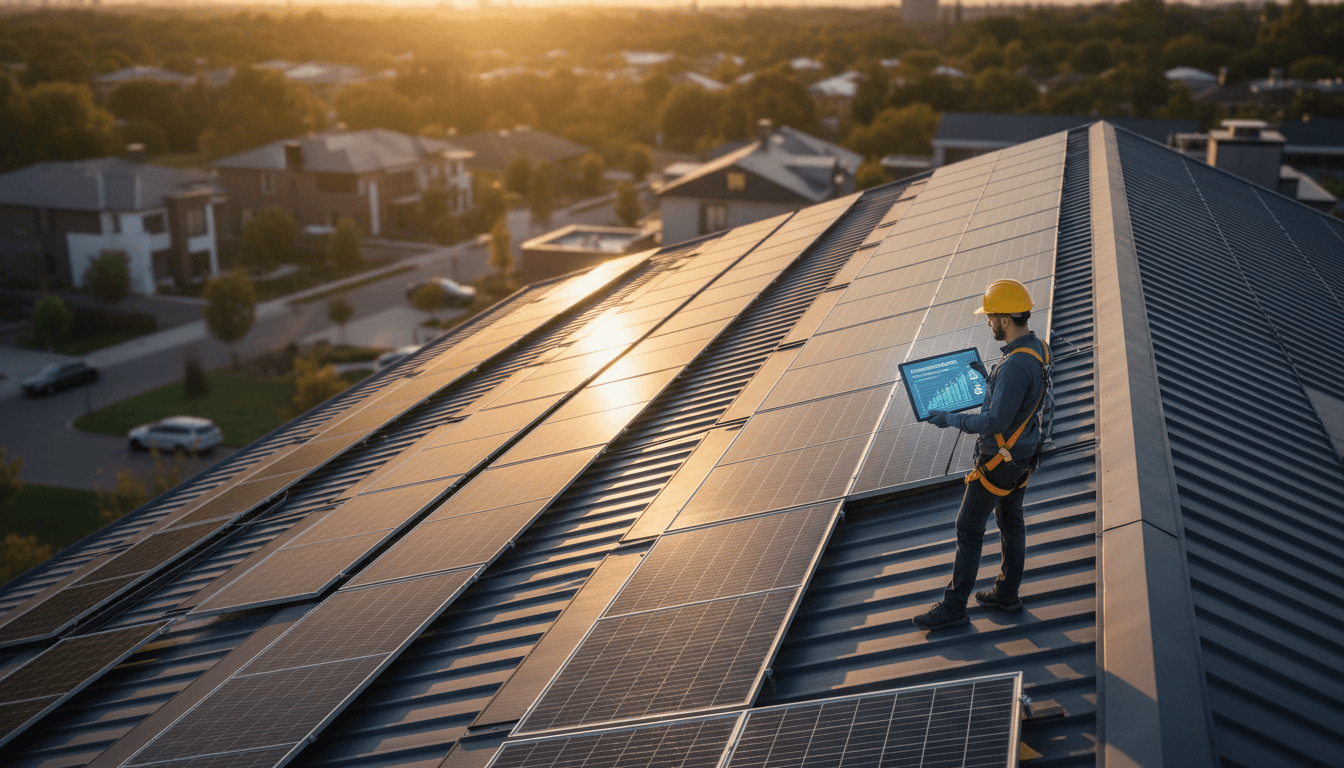 Solar PV installation